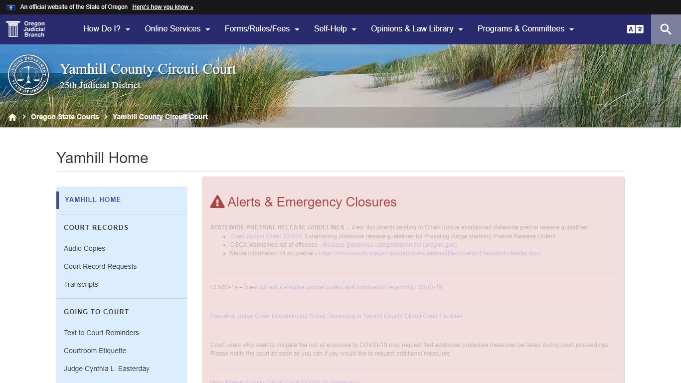 Oregon Judicial Department : Yamhill Home : Yamhill County ...